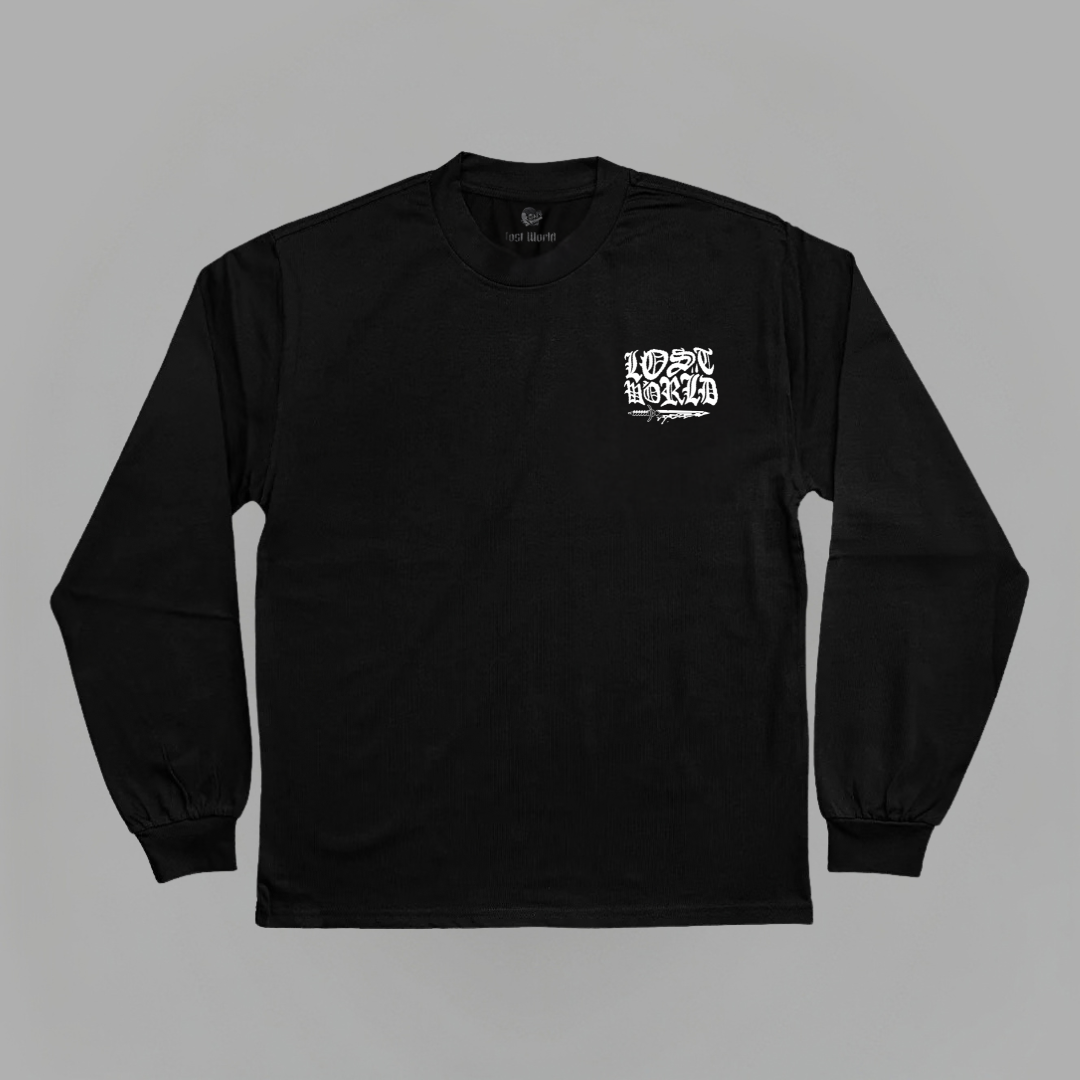 Vlad Heavy Black Long Sleeve