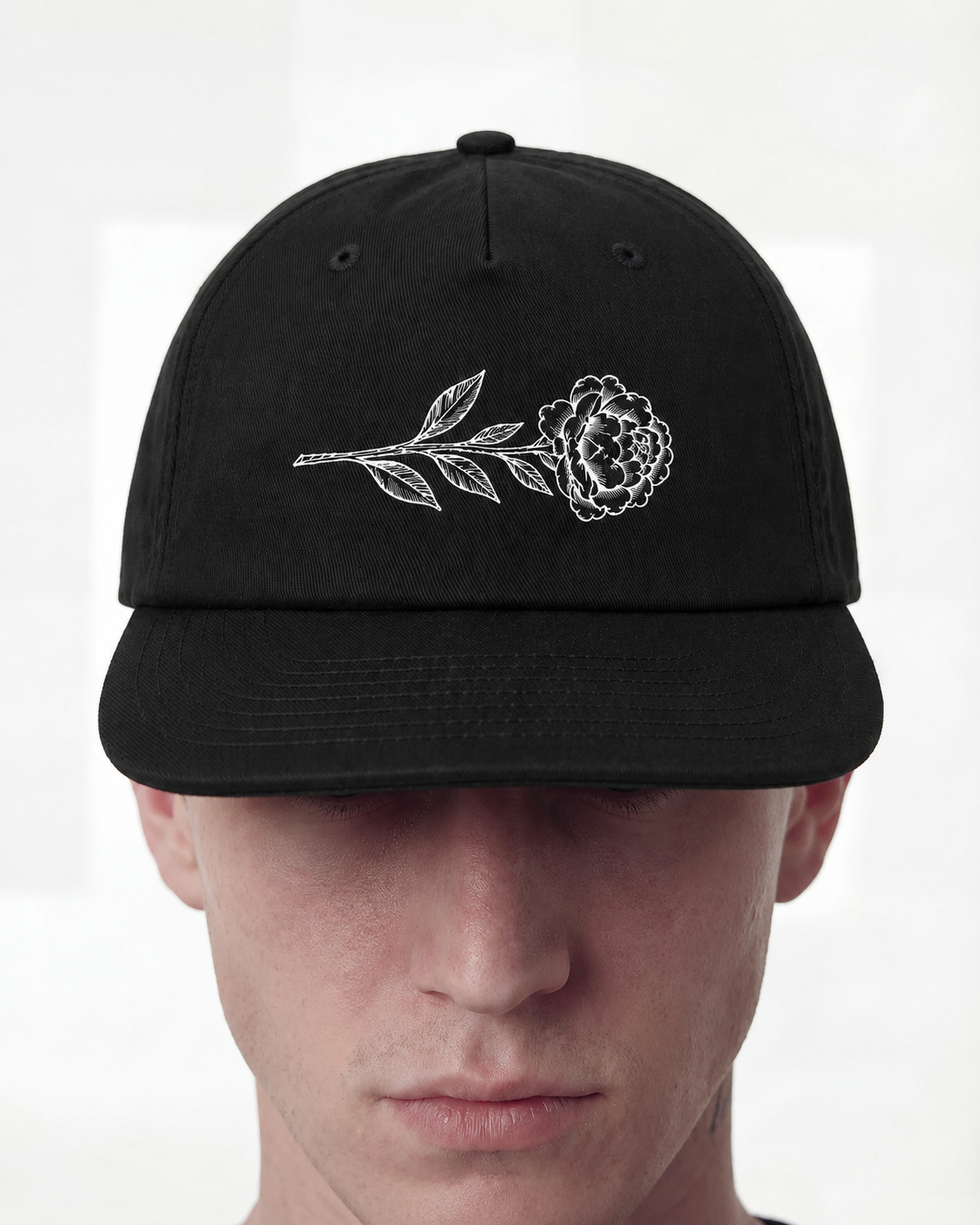 Peonie Black Cap