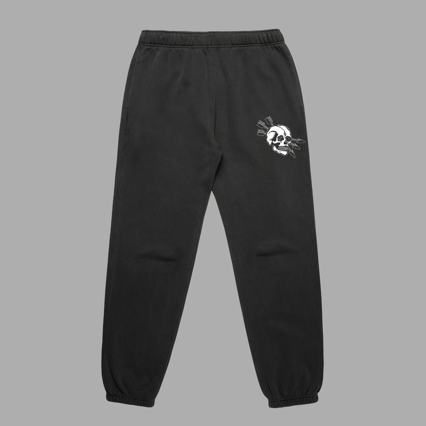 Skull Arrow Faded Joggers