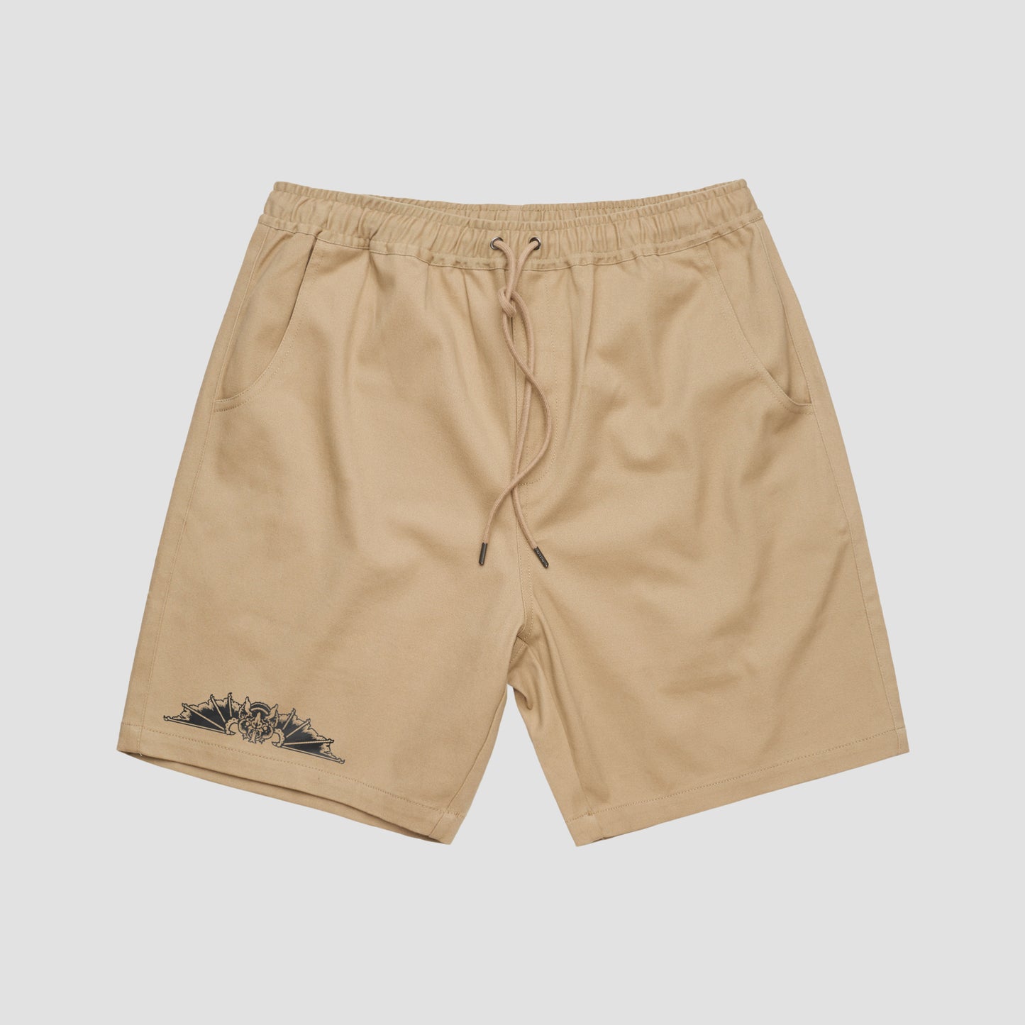 Bat Khaki Walk Shorts