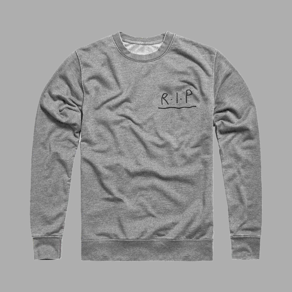 Relax is Priority Grey Crew