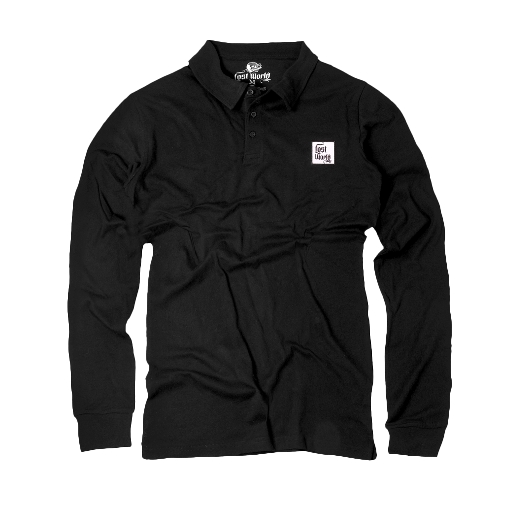 Werkshirt met geborduurde mouwen