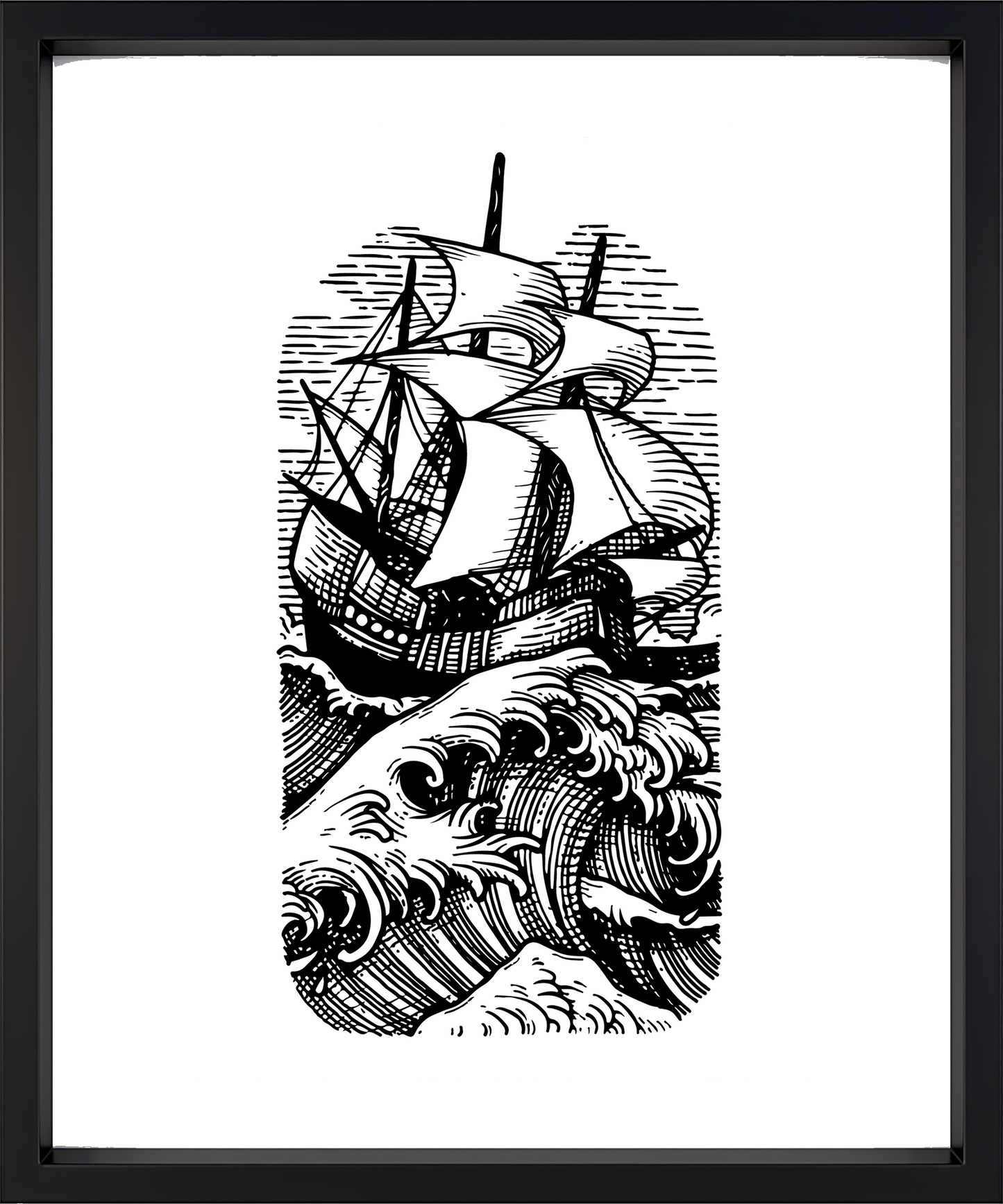 Into The Oblivion A4 Art Print