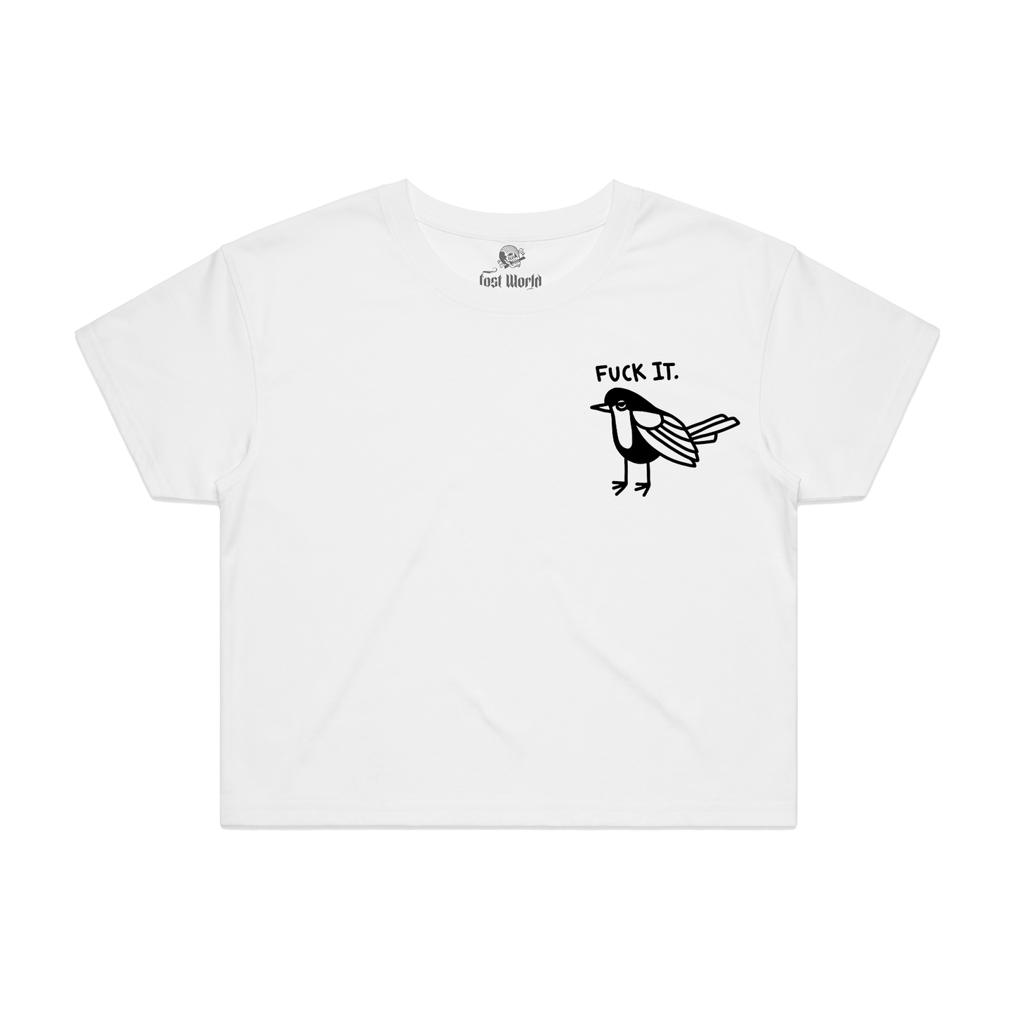 Fuck it Crop Top
