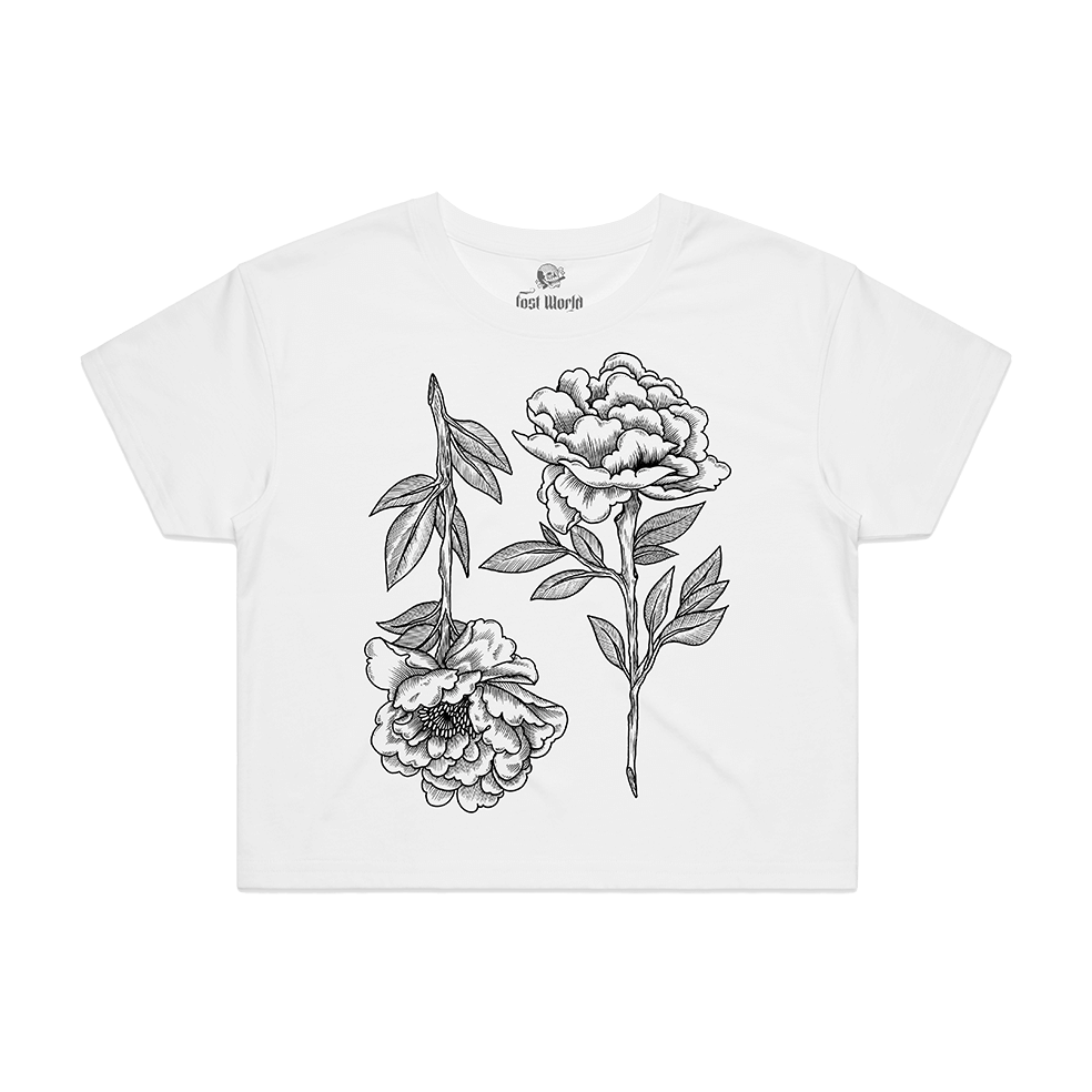 Vestido de rosas para los muertos