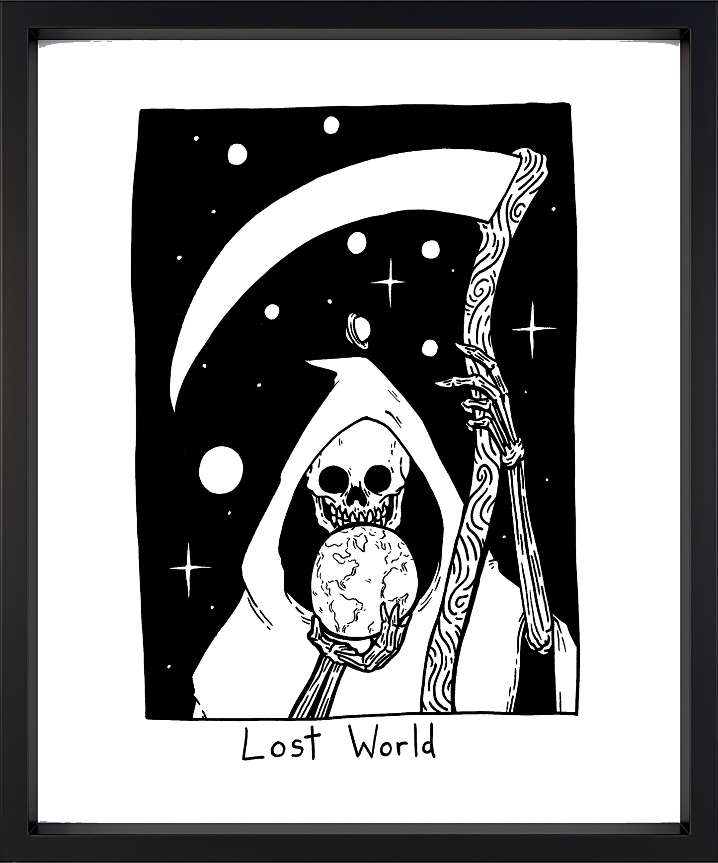 Reaper A4 Kunstdruck