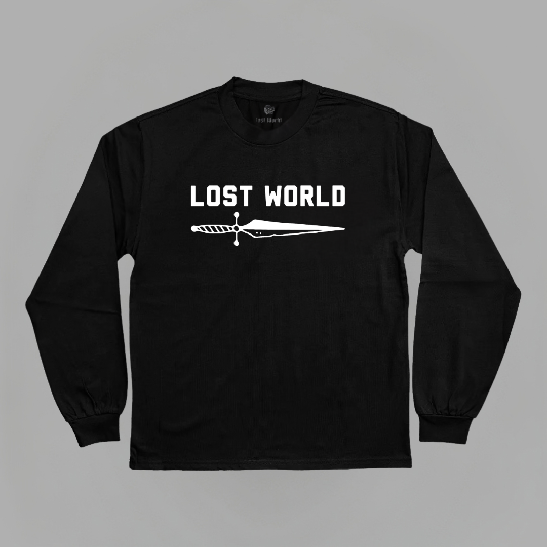 Lost World Heavy Black Long Sleeve