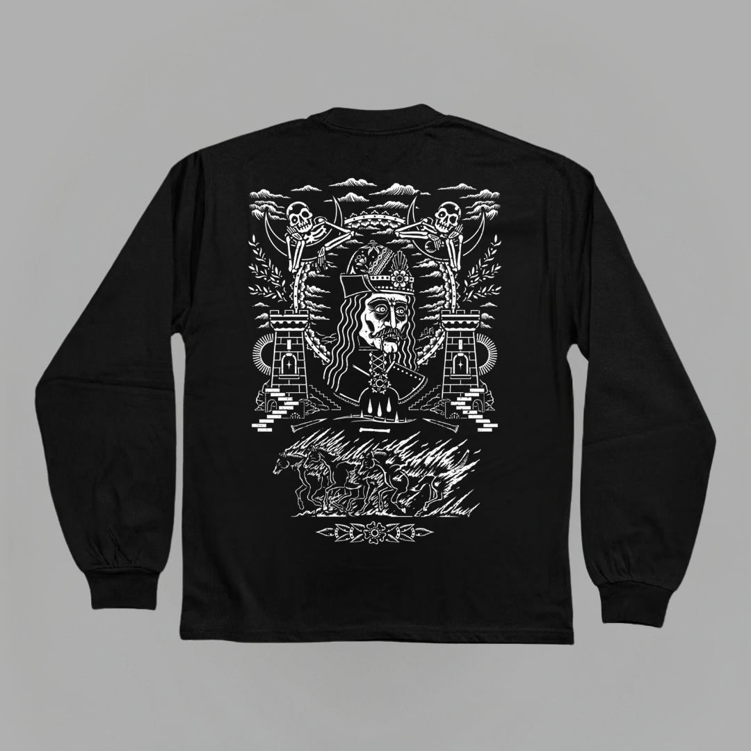 Vlad Heavy Black Long Sleeve