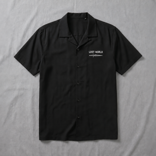 LW Dagger Cuban Shirt Black