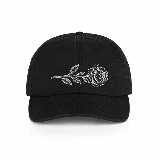 Peonie Black Cap
