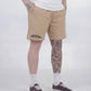 Fledermaus Khaki Walk-Shorts