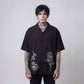 Peonie Cuban Shirt Black