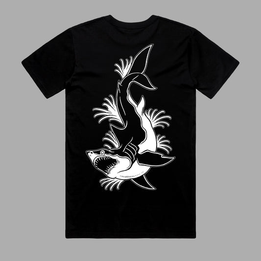 Shark Black T-Shirt