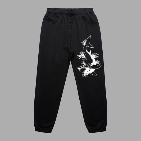 Shark Black Joggers