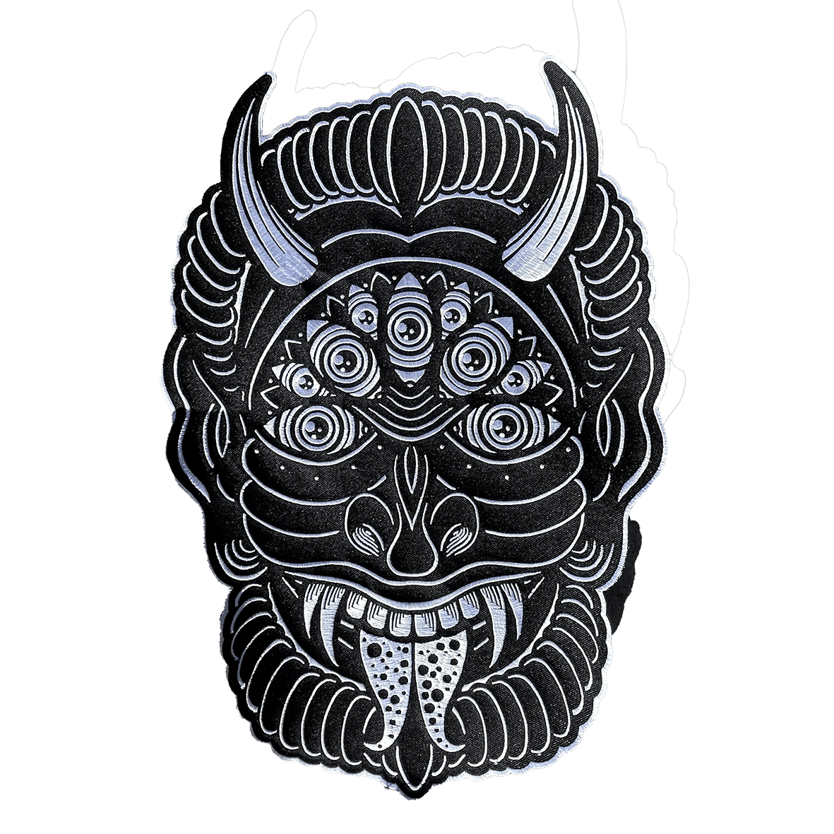 Sacred Demon Large Embroidered Patch