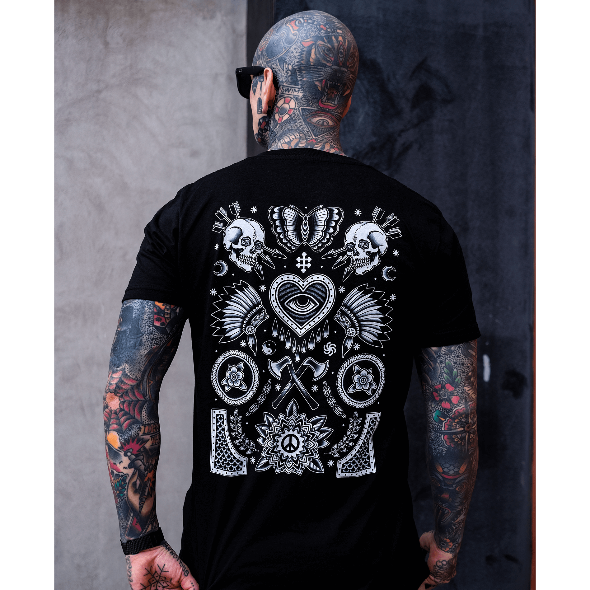 Xerografia BLACK T-shirt | Tattoo Inspired Clothing | Doomsdayco – Doomsday  Co